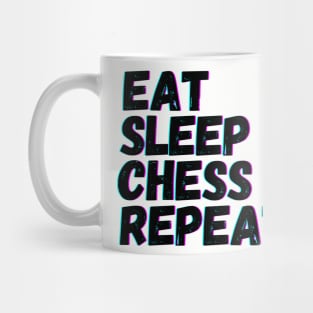 Eat Sleep Chess Repeat Mug